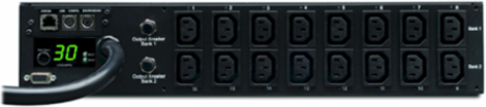 5.8kW Switched PDU, 2U Rack-Mount, 30A, 12ft Cord, 16 C13 Outlets