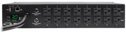 2.9kW Switched PDU 120V, 16 Ganged Outlets, 10 ft. Cord, 2U Rack-Mount