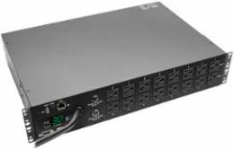 2.9kW Switched PDU 120V, 16 Ganged Outlets, 10 ft. Cord, 2U Rack-Mount