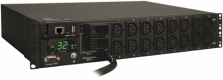 Switched PDU 7.4kW 32A 230V 16 C13 Outlets 2U Rack-Mount