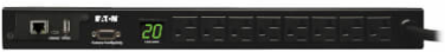 1.9kW Monitored PDU, 120V, 8 Outlets, 12 ft Cord, 1U Rack-Mount