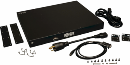 3.2-3.8kW Monitored PDU, 1U Rack-Mount, 8 C13 Outlets, 208-240V