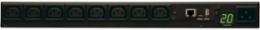 3.2-3.8kW Monitored PDU, 1U Rack-Mount, 8 C13 Outlets, 208-240V