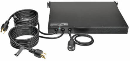 3.8kW Single-Phase Monitored Automatic Transfer Switch PDU, 2 L6-20P Inputs, 1U