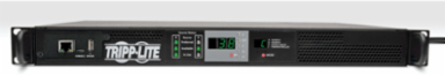3.8kW Single-Phase Monitored Automatic Transfer Switch PDU, 2 L6-20P Inputs, 1U