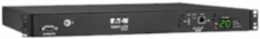 3.8kW 200–240V Single-Phase ATS/Monitored PDU - 8 C13 and 2 C19 Outlets, Dual C20 Inlets, 12 ft. Cords, Network Card, 1U, TAA