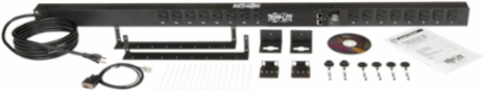 1.4kW Monitored PDU with 16 NEMA 5-15R Outlets, 10 ft Cord, 0U