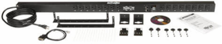 1.4kW Monitored PDU with 16 NEMA 5-15R Outlets, 10 ft Cord, 0U