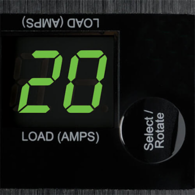 1.9kW Monitored 0U Vertical PDU, 24 NEMA 5-15/20R Outlets, 70 Inch