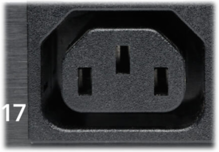 5/5.8kW Monitored PDU, 30A Input, 20 C13 & 4 C19 Outlets, NEMA L6-30P