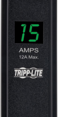 1.4kW Metered Vertical PDU, 15A 120V, 8 NEMA 5-15R Outputs, 15ft Cord