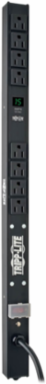 1.4kW Metered Vertical PDU, 15A 120V, 8 NEMA 5-15R Outputs, 15ft Cord