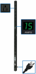 1.44kW Metered PDU, 120V 15A, 16 NEMA 5-15R Outlets, Vertical 0U, 48 Inch