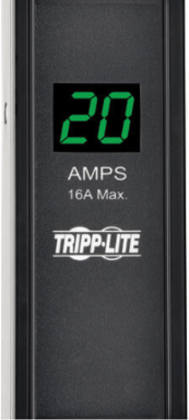 1.9kW Metered Vertical PDU, 120V, 6 Outlets, 15ft Cord