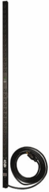 1.9 kW Metered Vertical PDU, 120V 20A, 28 Outlets, 15ft Cord
