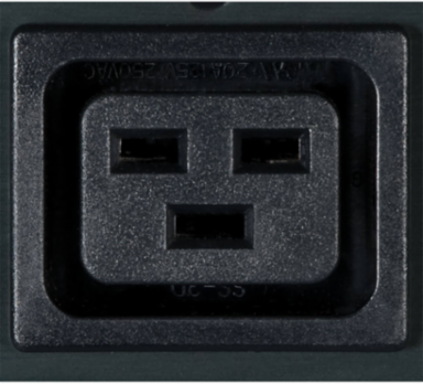 3.2–3.8kW Single-Phase Switched PDU, 24 Outlets (20 C13 & 4 C19), 0U