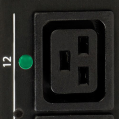 PDU, Monitored Per-Outlet, LX Platform, 5.5kW, 208/230V, 24 Outlets, L6-30P Input, 0U, TAA