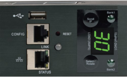 PDU, Monitored Per-Outlet, LX Platform, 5.5kW, 208/230V, 24 Outlets, L6-30P Input, 0U, TAA