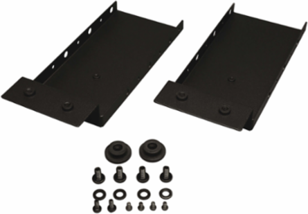 Vertical Mounting Bracket for 1U PDUs, Power Strips & Surge Protectors, Steel