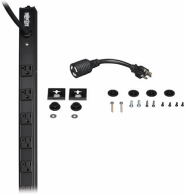 1.9kW Single-Phase 120V Vertical PDU with 14 Outlets, 15 ft. Cord