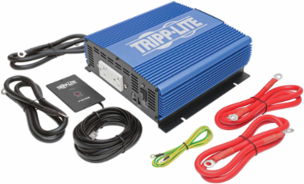 2000W Medium-Duty Mobile Power Inverter, 2 AC Outlets, 1 USB, 12VDC Input