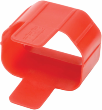 Plug-Lock Inserts, Red, 100 Pack, C14 to C13 Compatibility