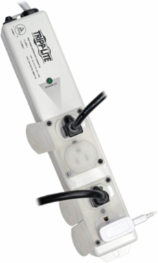 Medical-Grade Power Strip 4 Outlets 15A 15 ft Cord