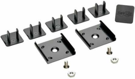 4-Outlet Power Strip, 6 Ft Cord, NEMA 5-15P, 15A Circuit Breaker, Mountable 12 Inch