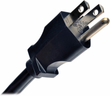 4-Outlet Power Strip, 10 ft Cord, 15A Circuit Breaker, 12 Inch Length