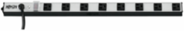 8-Outlets Vertical Power Strip, 15A 120V, 15 ft Cord, 24 Inch Mountable Housing