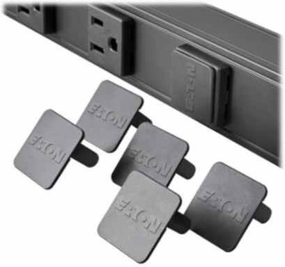 8-Outlet Vertical Power Strip, 120V, 15A, 15 ft. Cord, Black Housing