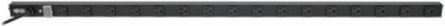 16-Outlet Vertical Power Strip, 120V, 15A, 15 ft Cord, Black Housing