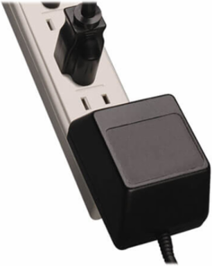 6-Outlet Power Strip with 15-ft Cord, 15A Circuit Breaker, Illuminated Switch