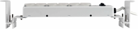 Medical-Grade Power Strip Mounting Clamp with Antimicrobial Protection, Fits 0.875-1.25 Inch Poles