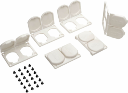 Replacement Locking Outlet Covers Set of 6 for Hospital-Grade Power Strips
