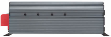 1000W Compact Inverter - 12V DC, 120V AC, 4 Outlets, 2000W Peak Output