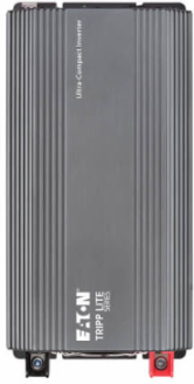1000W Compact Inverter - 12V DC, 120V AC, 4 Outlets, 2000W Peak Output