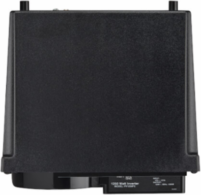 1250W PowerVerter Plus Inverter, 12V DC Input, 2 Outlets, 2500W Peak Output