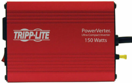 150W Ultra-Compact Power Inverter with 1 Outlet, 12V DC to 120V AC Output