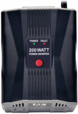 200W Ultra-Compact Car Inverter with 1 AC Outlet & 2 USB Ports