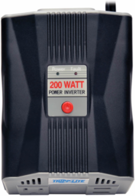 200W Ultra-Compact Car Inverter with 1 AC Outlet & 2 USB Ports