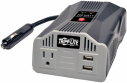 200W Ultra-Compact Car Inverter with 1 AC Outlet & 2 USB Ports