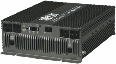 3000W Compact Power Inverter with 4 Outputs, 12V DC to 120V AC