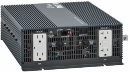 3000W Heavy-Duty Inverter with 4 GFCI Outlets, 6000W Peak Output, 12V DC