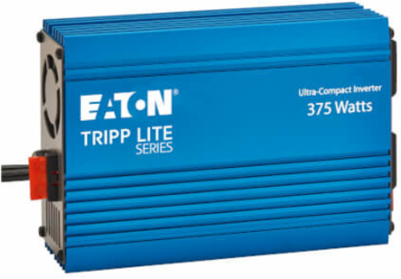375W PowerVerter Ultra-Compact Car Inverter, 2 AC Outlets, 12V DC Input, 600W Peak Output