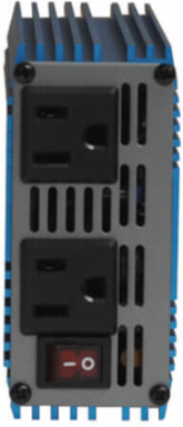 375W PowerVerter Ultra-Compact Car Inverter, 2 AC Outlets, 12V DC Input, 600W Peak Output