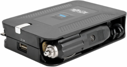 4-in-1 Ultra-Compact Inverter, 100 Watts, 2.1A USB Charging, Includes Adapters