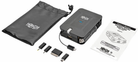 4-in-1 Ultra-Compact Inverter, 100 Watts, 2.1A USB Charging, Includes Adapters