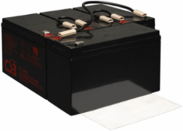 48VDC UPS Replacement Battery Cartridge, 4 Pre-Assembled 12V Batteries