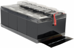 2U UPS Replacement Battery Cartridge, 48VDC, 4 Pre-assembled 12V Batteries